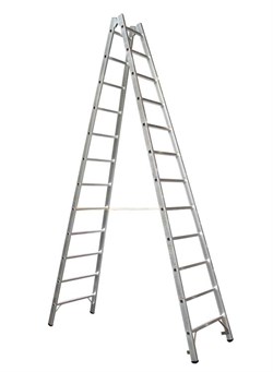 Двухсторонняя алюминиевая стремянка Zarges Z600 2x12 40314 - фото 100182