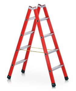 Двухсторонняя диэлектрическая стремянка Zarges Z600 2х4 41165 - фото 100218