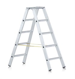 Двухсторонняя алюминиевая стремянка Zarges Z500 2x5 41585 - фото 101358
