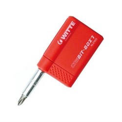 Набор бит Witte Combit-Box 7 Standart PH Bitpro/PZ Bitpro + шлиц + битодержатель 27623 - фото 10415