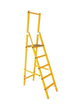 Диэлектрическая стремянка ЗЭП 4 ступени ССВ-2,1Ш-55 - фото 137033