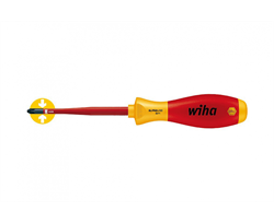 Отвертка для электрика Wiha SoftFinish SL/PH2 x 100 35503 - фото 143052