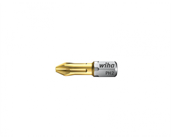 Крестовая бита wihTiN Torsion 7011 TIN PH 1x25 04654 - фото 144532