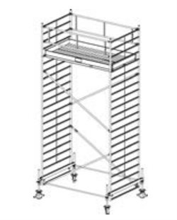 Алюминиевая вышка-тура Krause Stabilo 500 6,4м 755667 - фото 157259