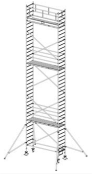 Алюминиевая вышка-тура Krause Stabilo 1000 11,3м 738110 - фото 157275