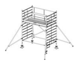 Алюминиевая вышка-тура Krause Stabilo 5000 4,3м 759047 - фото 157319