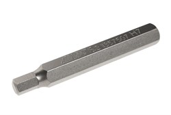 Удлиненная шестигранная бита HEX H7х75мм 10мм S2 JTC-1357507 - фото 166471
