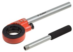 Трещотка для клуппов с удлинителем Зубр Эксперт 1/4"-1 1/4", 620мм 28275-1/4-5/4 - фото 269452