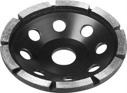 Однорядная сегментная алмазная чашка Зубр 125мм 33373-125 - фото 270581