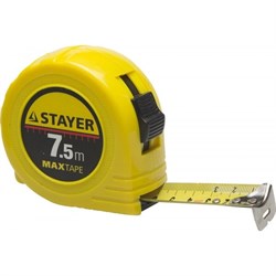 Рулетка Stayer Мaster MaxTape 7 м x 25 мм 34014-05-19 - фото 274156