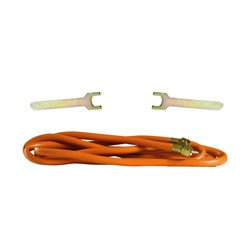 Газовый шланг FoxWeld СВАРИС 3м с соединителями - фото 303099