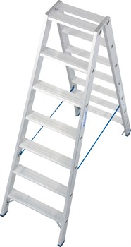 Двухсторонняя стремянка Krause Stabilo 124753 2х7 - фото 318828