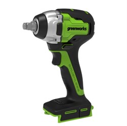 Гайковерт ударный бесщеточный аккумуляторный 24V GREENWORKS GD24IW400 - фото 406404