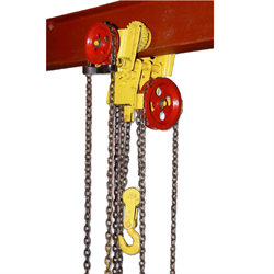 Передвижная червячная ручная таль TOR ТРЧП 1,0 т 6 м У1 -40/+40