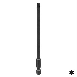 Вставка (бита) торцевая 1/4", Torx, Т10, 110 мм, для шуруповерта KING TONY 711110T TONY - фото 681124