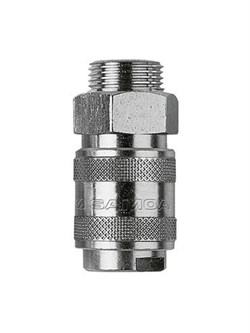 Автоматическая быстроразъемная муфта SAMOA 1/4", соед. резьба 1/4" BSP (M) 253014 - фото 690333