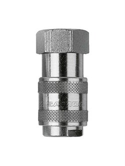 Автоматическая быстроразъемная муфта SAMOA 1/4", соед. резьба 3/8" BSP (F) 253138 - фото 690337