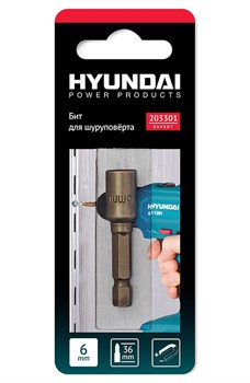 Бит шестигранный Hyundai 203301
