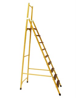 Диэлектрическая стремянка 9 ступеней CCВ-2,9ТШ-Ф55М - фото 77669