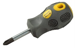 Крестовая отвертка Stayer Professional-Max Grip короткая, PH2 38мм 2582-38-2 G - фото 82197