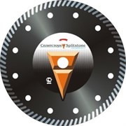 375 Отрезной алмазный круг  (Turbo 180x2,4x10x22,2    железобетон 7)  сухая  Professional