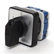 Однофазный реверсивный переключатель полюсов EMAS (1-0-2) 50А PSA050KD134S