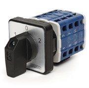 Четырехфазный реверсивный переключатель полюсов EMAS (1-0-2) 63А PSA063KD434S