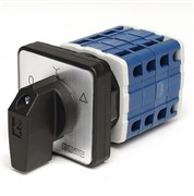 Трехфазный переключатель EMAS "звезда-треугольник" (O-Y-U) 63А PSA063MS335S