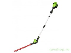 Кусторез штанговый аккумуляторный GREENWORKS G60PHT Greenworks 2300107 Кусторез штанговый аккумуляторный GREENWORKS G60PHT Greenworks 2300107