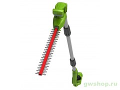 Кусторез штанговый аккумуляторный G-24 24V GREENWORKS G24PH51 Greenworks 2300707 Кусторез штанговый аккумуляторный G-24 24V GREENWORKS G24PH51 Greenworks 2300707