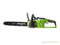 Пила цепная аккумуляторная G-MAX 40V GREENWORKS GD40CS40K4 c АКБ 4АЧ и ЗУ Greenworks 20077UB