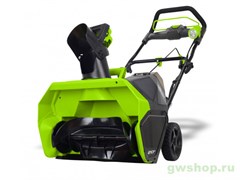 Снегоуборщик аккумуляторный G-MAX 40V GREENWORKS GD40STK5 с АКБ 5 Ач и ЗУ Greenworks 2600007UG
