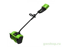 Снегоуборщик аккумуляторный GREENWORKS 60V GD60SSK4 30 см c АКБ 4АЧ и ЗУ Greenworks 2602607UB