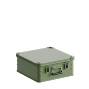 Алюминиевый ящик AluCase 40849-green 66л (аналог ZARGES)