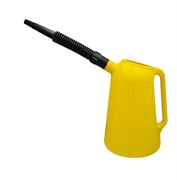 Измерительная емкость Petropump с носиком и градуировкой, 5 л, желтая PP470005YL