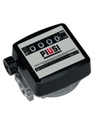 Счетчик PIUSI K44 ver. A дизель 000560000 для дизельного топлива, 20-120 л/мин, 4-х разрядный механический
