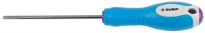 Шлицевая отвертка ЗУБР Профи SL, 4,0x100мм 25251-4.0-100