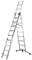 Лестница-стремянка алюминиевая S100 ProfiLOT 2x9+1x8 ступеней, Hailo, арт. 9309-507, шт - фото 101452