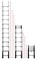 Алюминиевая телескопическая лестница Telesteps 12 ступеней 70238 - фото 104123