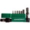 Набор шестигранных бит Jonnesway 1/4" H2-H8 + Г-образный битодержатель, 8 предметов S08H2H8S - фото 113071