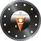 73429 Отрезной алмазный круг  (Turbo 200x2,2x10x22,2    железобетон 8)  сухая  Professional - фото 134881