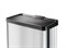 Мусорный контейнер Hailo ?ko trio Plus L 3*9 л., сталь, черный, арт. 0633-260, шт - фото 158712
