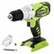Аккумуляторная ударная дрель-шуруповерт Greenworks в кейсе 3801107UA - фото 268366