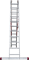 Алюминиевая трехсекционная лестница Новая Высота NV 323 3х11 3230311 - фото 289811