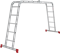 Алюминиевая лестница трансформер Новая Высота NV 232 2х4+2х5 2320245 - фото 290339