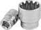 Торцевая головка Jonnesway SUPER TECH 3/8"DR 15 мм, 19/32" S68H3115 - фото 301683