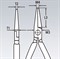 Длинногубцы KNIPEX KN-3035140 - фото 31365