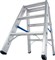 Двухсторонняя стремянка Krause Stabilo 124715 2х3 - фото 318778
