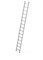 Алюминиевая двухсекционная лестница Sarayli Pro 2x14 ступеней 4214P - фото 350406