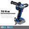 ЗУБР  Т7, 20 В, 70 Н·м, без АКБ, бесщеточная дрель-шуруповерт, Профессионал (DB-201) - фото 383210